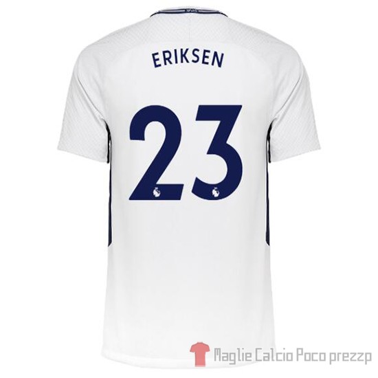 Maglia Tottenham Hotspur Giocatore Eriksen Home 2017/2018 - Clicca l'immagine per chiudere